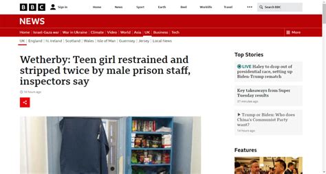 girl forced to strip naked|Wetherby: Teen girl restrained and stripped twice by male prison ...